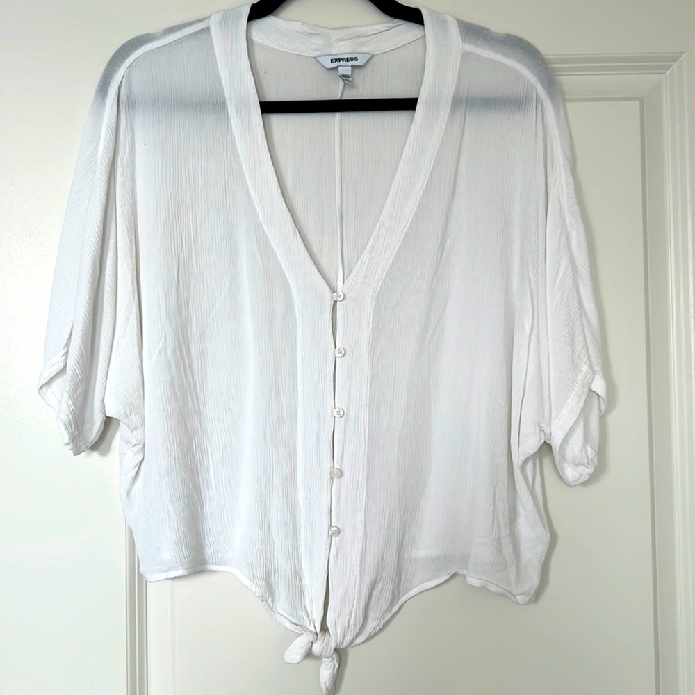 Express White Blouse